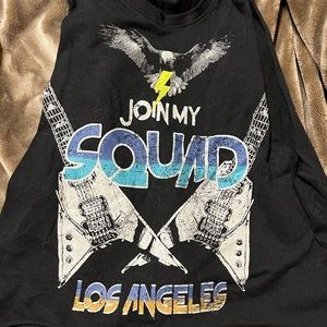 Los Angeles crop top